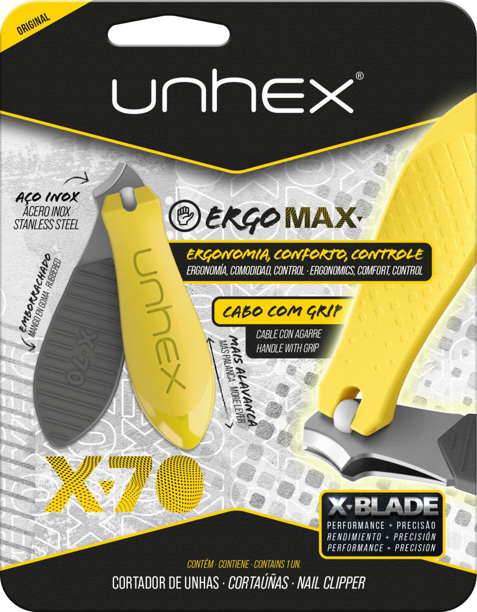 Corta uñas x-70 ergo-max