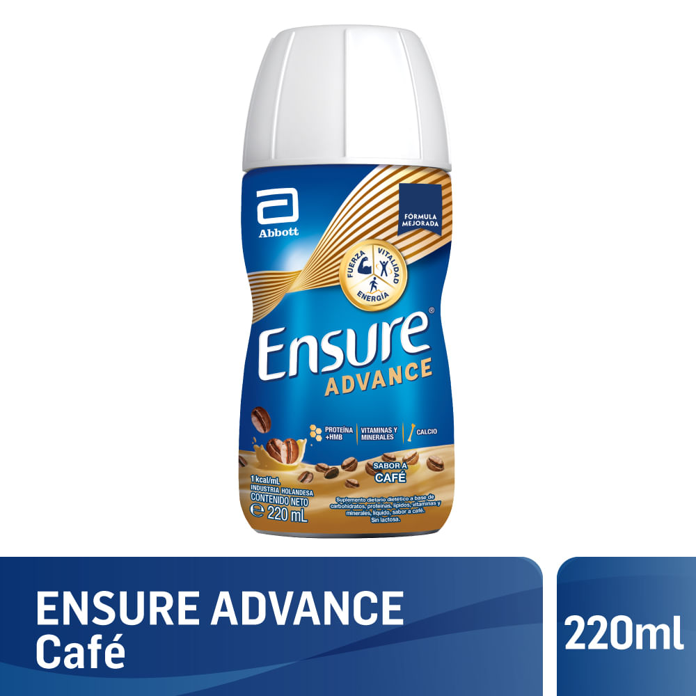 Suplemento nutricional advance café 220 ml