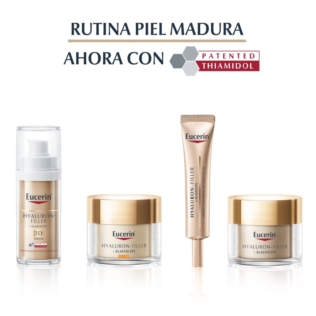 Combo hyaluron-filler + elasticity crema antiedad de día fps