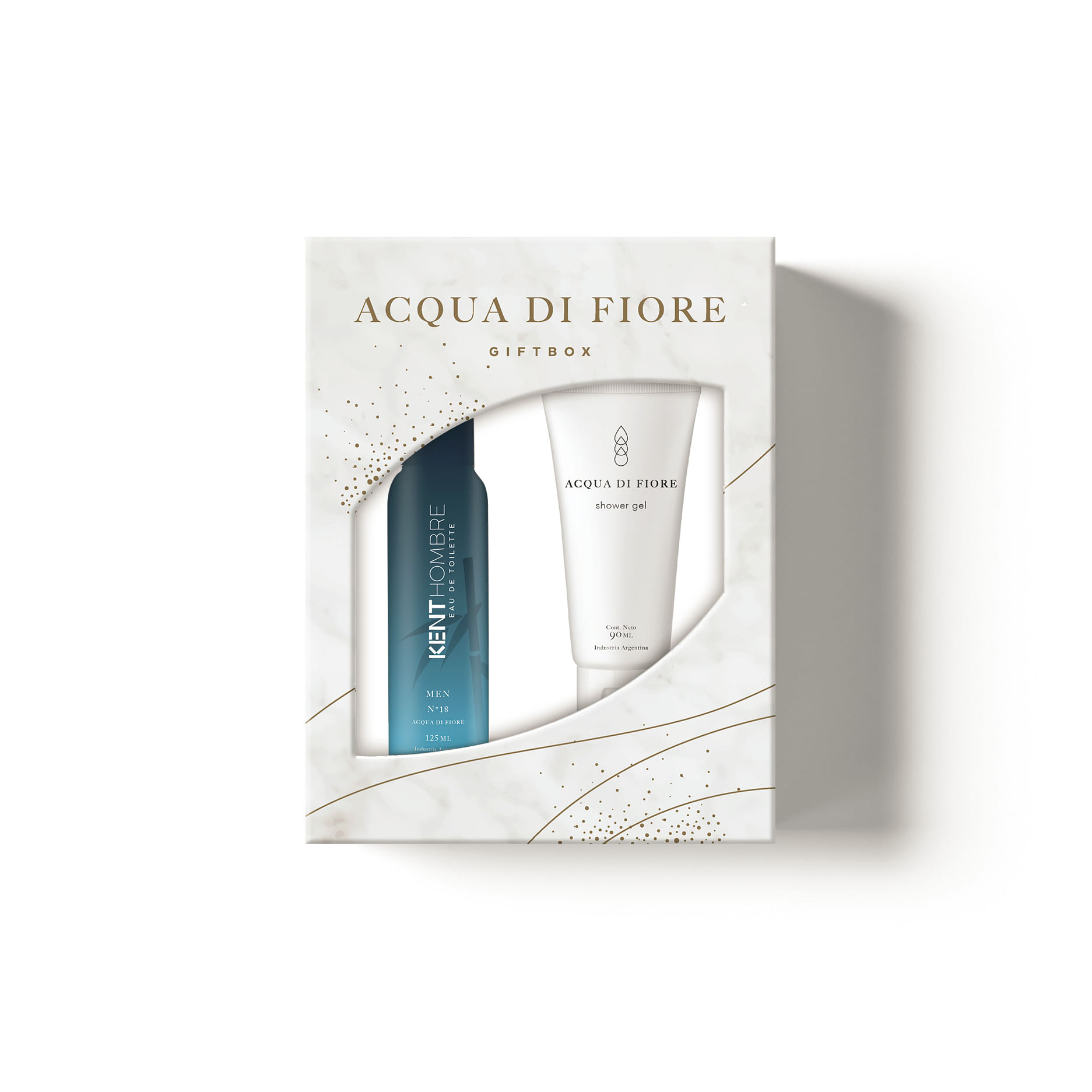 Imagen del kit Estuche men kent (edt 125 ml + shower gel 90 ml)