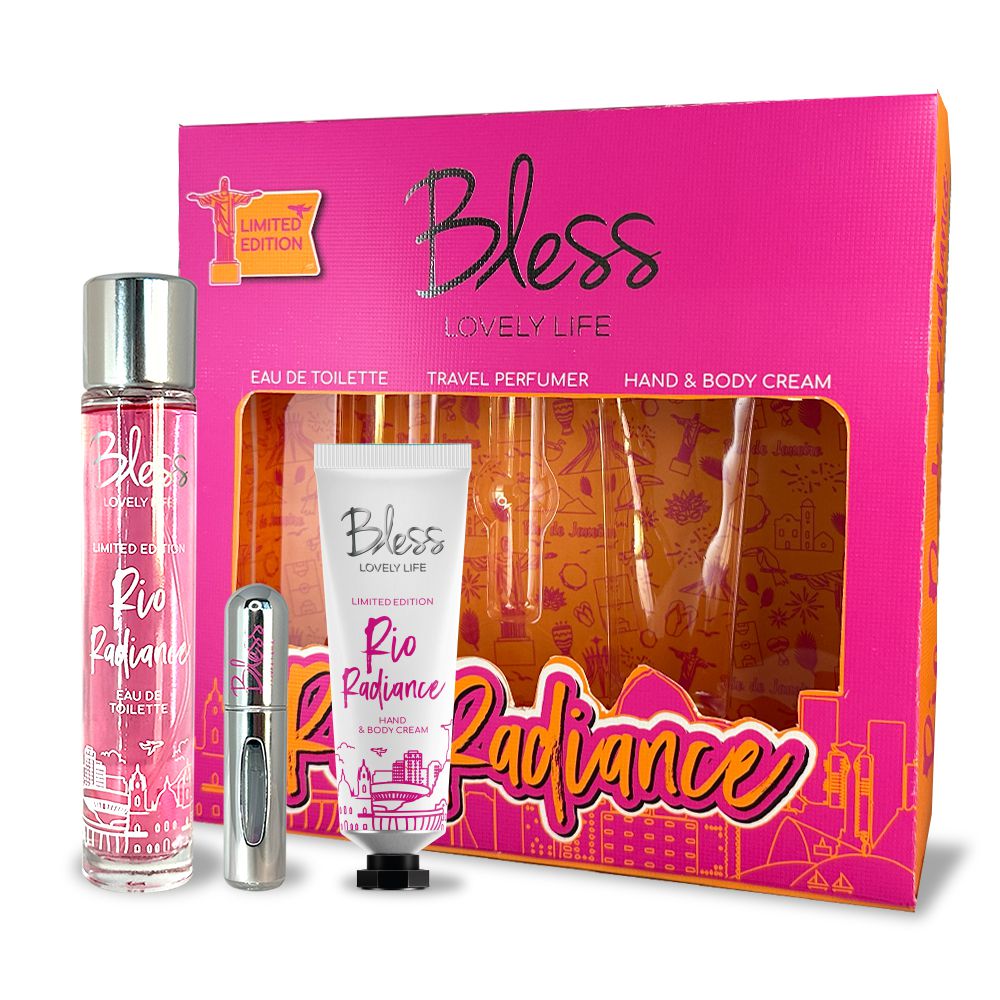 Imagen del kit Box rio radiance (edt + perfumero + crema corporal)