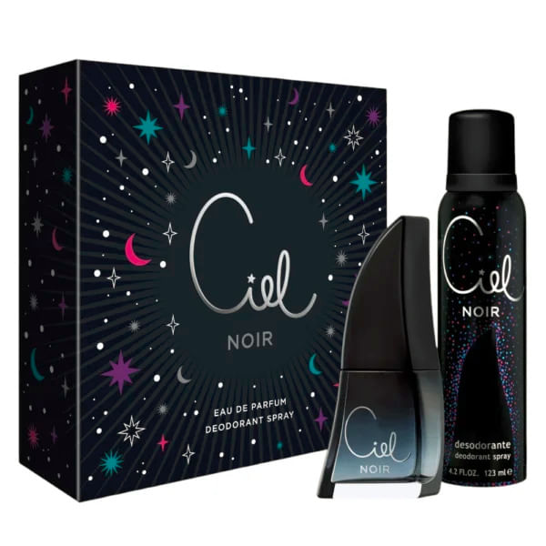 Imagen del kit Cofre libro noir (edt 50 ml + deo 123 ml)