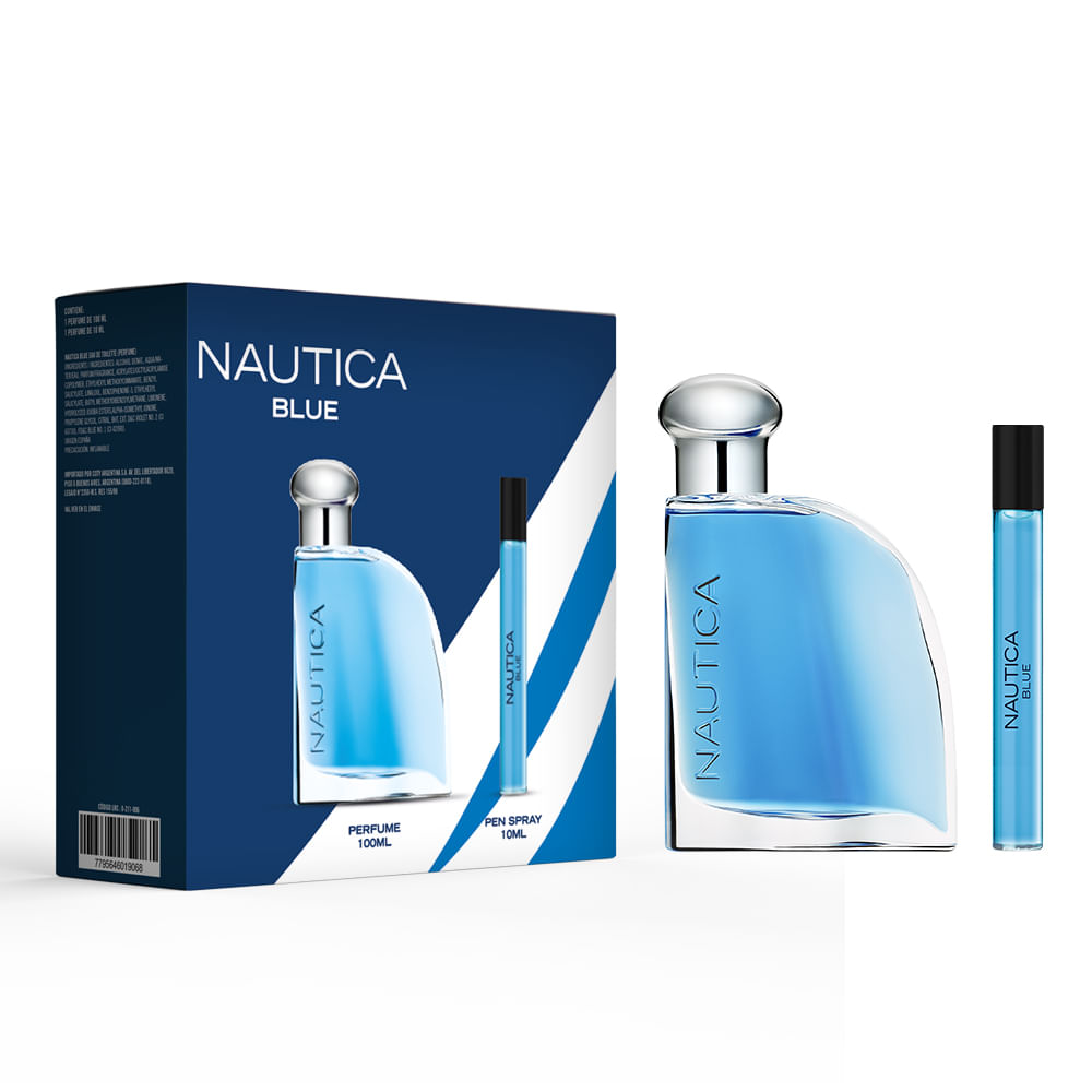 Imagen del kit Cofre blue (edt 100ml + edt 10ml)