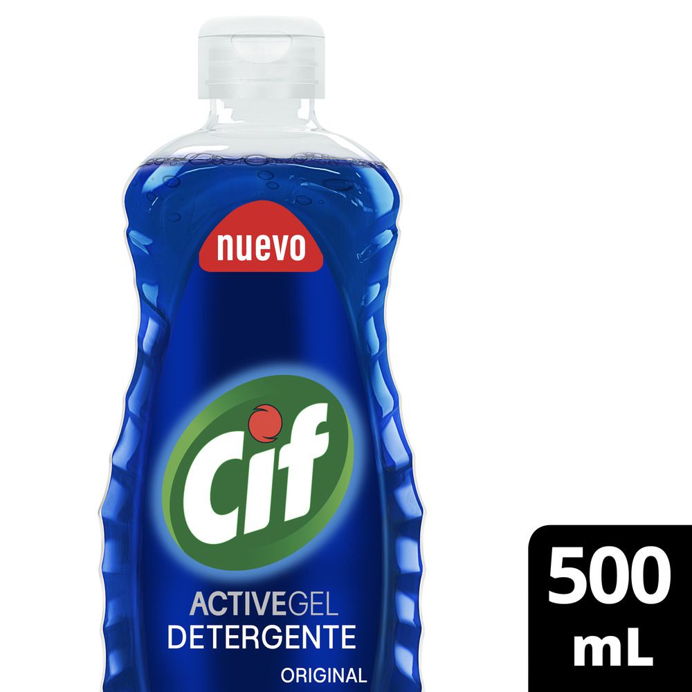 Detergente concentrado active gel original 500ml