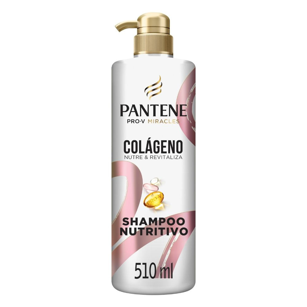Shampoo pro v miracles colágeno nutre y revitaliza nutritivo 510ml
